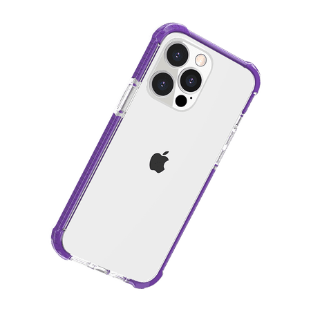 For iPhone 15 Pro Max Case Acrylic Transparent Shockproof + 2 Screen Protectors