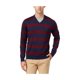 thumbnail image 1 of Tommy Hilfiger suéter a rayas para hombre, azul, mediano, 1 of 1