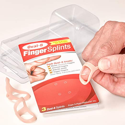 3-Point Products Oval-8 Finger Splints Combo - 13, 14, 15