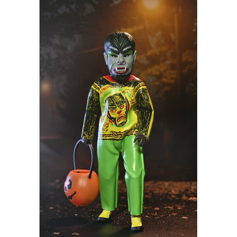 NECA, Wolfman Action Figure, 6'' vintage Halloween collectible