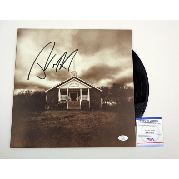 Jelly Roll Signed Autograph Whitsitt Chapel Vinyl Record Album PSA/DNA COA