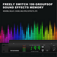 thumbnail image 5 of Professional Digital Reverberation Multi Effect Processor Audio Processor Equalizer US PLUG, 5 of 7