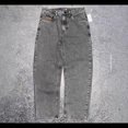 thumbnail image 3 of Empyre denim skateboard pantalones vaqueros de niño grande negro puro pantalones sueltos rectos resistentes al desgaste bordados, 3 of 5