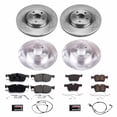 thumbnail image 3 of PowerStop Front and Rear Stock Replacement Brake Pad and Rotor Kit Fits: LAND ROVER Select Models KOE8198, 3 of 8