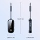 thumbnail image 5 of Receptor Y Transmisor Compatible Con Dientes Adaptador Audio BT 5.4 para Avión 3 5 Mm Azul, 5 of 5