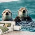 thumbnail image 2 of Peel and Stick Wallpaper Waterproof Floating Wall Mural Decor Self Adhesive and Removable 69in x 98in, 2 of 8