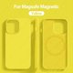 thumbnail image 3 of Luxury Liquid Silicone Magnetic Case For iPhone 15 14 13 12 11 Pro Max Plus Cases For Magsafe Shockproof Soft Cover, 3 of 5