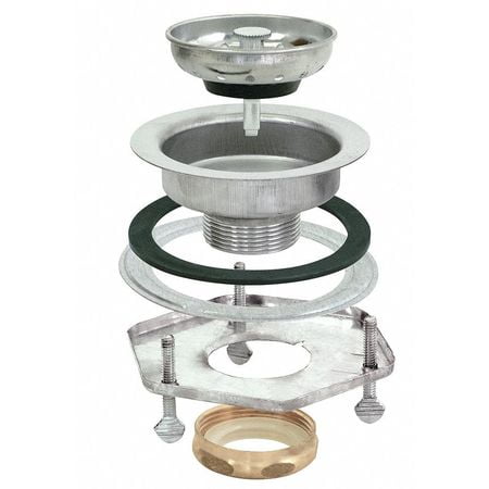 

SS Sink Strainer 4-1/2in