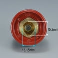 thumbnail image 4 of Quick Fitting Dinse Cable connector-Plug and Socket DKJ35-50 & DKZ35-50 With Red Color, 4 of 8