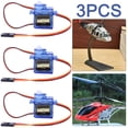 thumbnail image 1 of 3 Uds SG90 9G Micro Engranaje Fija para Helicóptero RC (360 Grados), 1 of 8