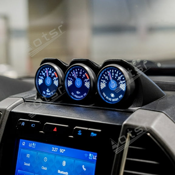 Aotsr for Ford F150 Triple screen Speedometer Car LCD Digital Cluster Virtual Cockpit Dashboard Instrument Panel Electrical Equipment