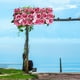thumbnail image 3 of Paneles de flores Camino de mesa de flores artificiales Hilera de flores Arreglos florales para Rosa roja, 3 of 8