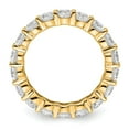 thumbnail image 2 of Diamond2Deal 14K Or Jaune 3 cttw Bande Éternité Complète pour Femmes Taille 7.5, 2 of 7