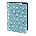 thumbnail image 2 of Pofeuu Cartoon Teeth Print Travel Document Organizer Passport Holder Men Women for Family (6.5 in x 4.5 in),Wallet Holder Credit Card Clutch Bag Case, 2 of 5