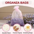 thumbnail image 3 of Bolsa de organza Uxcell, bolsas de malla transparente con estrellas y luna, bolsas de regalo con cordón, bolsas de fiesta al por mayor, fundas para joyas doradas de 5" x 7", 3 of 6