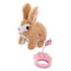 thumbnail image 3 of Conejo de peluche eléctrico que camina, juguete interactivo electrónico, mascota educativa que habla. Marrón, 3 of 9
