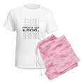 thumbnail image 6 of CafePress - Practice Your Kana Women's Light Pajamas - Women's Short Sleeve Print T-Shirt and Pants Light Cotton Pajama Set, 6 of 7