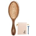 thumbnail image 2 of Peine Con Cojín De Aire, De Madera, Operación Segura, Cepillo De Pelo Con De Madera Para Masaje Del Cuero Cabelludo, 2 of 7