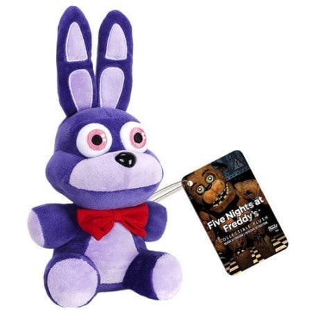 Foxy FNAF Nights Plush Toys - Bonnie Plush Stuffed Animal Rabbit Plush Toy  for Children, Boys & Girls Gift, Purple, 10 Inches