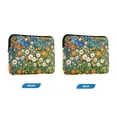 thumbnail image 7 of FORMRS 13"-13.3" Laptop Sleeve Protective Case Soft Carrying Quilted Computer Bag Cover, Orange Floral Garden, 7 of 7