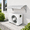 White-35.4X21.2X11in, variant on White 41.7in x 25.2in x 11in Galvanized Steel Mini Split AC Condenser Sun Shade Cover