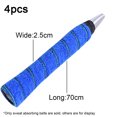 thumbnail image 2 of Badminton Tennis Racket Overgrip Cotton Towel Grip Anti-Skid Sweatband Tape Hand Glue, 2 of 5