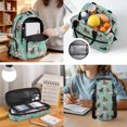 thumbnail image 5 of Yuyamidu Green Horse Floral 4Pcs School Backpack Set for Girls Boys 3rd-5th Grade Kids Bookbag Bundle with Lunch Bag Pencil Case Water Bottle Bag for Elementary Students, 5 of 7