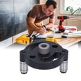 thumbnail image 1 of Self-Adaptive Center Drill Guide, Hole Puncher Fixture DIY Carpentry Tools Hole Puncher Hole Puncher for Crafts  for Go To School for Go To Work, 1 of 8