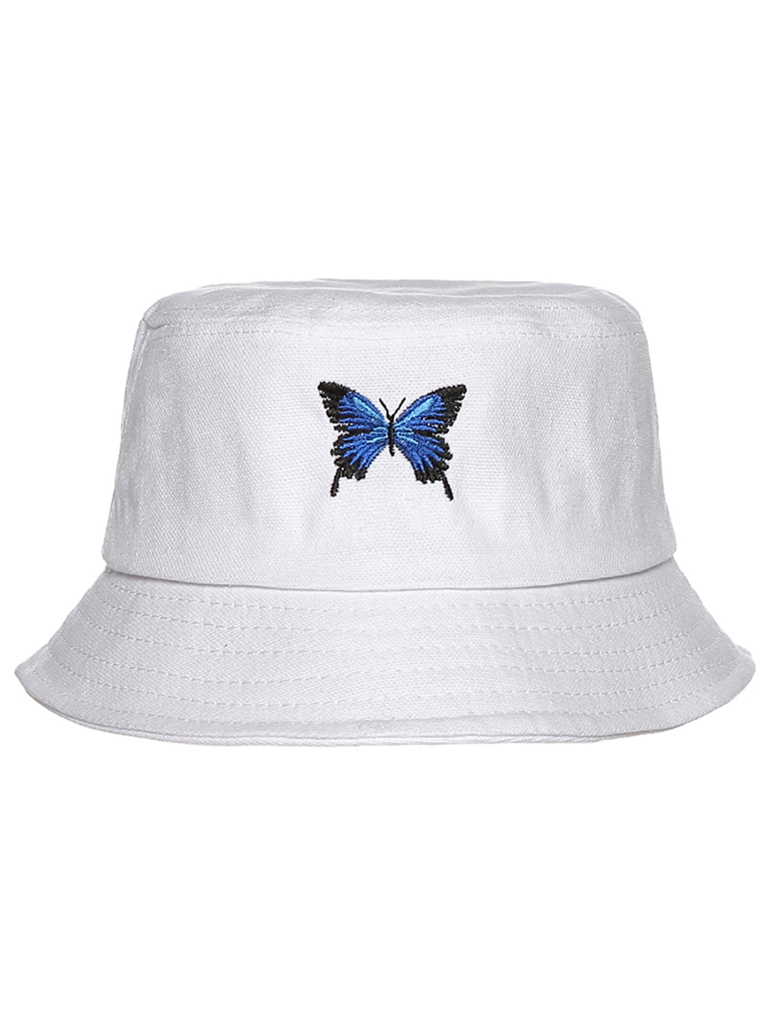 Womens Mens Floral Cotton Bush Bucket Sun Hats Fisher Summer Beach Travel Caps 