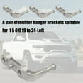 thumbnail image 4 of Sinyiin Driver Side Rear Left Exhaust Muffler Bracket Assembly Replacement Part Muffler Support Truck Accessories 68275662AB, 4 of 9