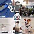thumbnail image 4 of 4 Pack AirTag Holder for Airtag Keyring, Silicone Protective Case for Air Tag Keychain for Apple Airtags Case, AirTags Key Finder Accessories for Dog Collar Loop Holder, 4 of 8