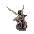 thumbnail image 3 of Napco 18 Inch Resin Constructed Resting Fairy Outdoor Garden Statue, Bronze, 3 of 6