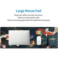 thumbnail image 6 of Gaming Mouse Pad Desk Pad,Extended Big Mouse Pad,31.5x11.8 Inch Long Computer Keyboard Mouse Mat Mousepad with 3mm Non-Slip Base and Stitched Edge for Gaming and Office\u2026 (koi), 6 of 6