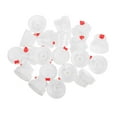 thumbnail image 4 of 20PCS White Plastic Spray Nozzles for Aerosol Cans Fat Spray Paint Caps Graffiti Replacement Tips, 4 of 10