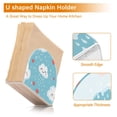 thumbnail image 4 of Dailycode Napkin Holder for Table Acrylic Kitchen Paper Tissue Dispenser, Rain Cloud Heart, 4 of 9