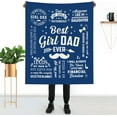 thumbnail image 6 of New Dad Gifts Blanket 60"x 50", First Time Dad Gifts, Dad to Be Gifts for 1st Time Dad, Expectant Dad Gifts, Dad Est 2025, Father to Be Gifts, Daddy to Be Gifts, Soon to Be Dad Gifts, 6 of 6