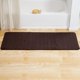 thumbnail image 1 of Bedford Home Bh Alfombra De Baño Viscoelástica A Rayas Extra Larga-Chocolate-24X60, 1 of 1