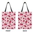 thumbnail image 2 of Yuyamidu Strawberry Car Garbage Bag for Back Seat Front Seat Flower Car Trash Can Bin Pink Car Trash Bag Auto Accessories One-handed Strap Car Storage Bags, 2 of 7