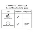 thumbnail image 3 of Crafasso No-Shed shimmer glitter cardstock, 12" x 12" 300GMS, 15 sheets, Rose gold(romantic pink), 3 of 3