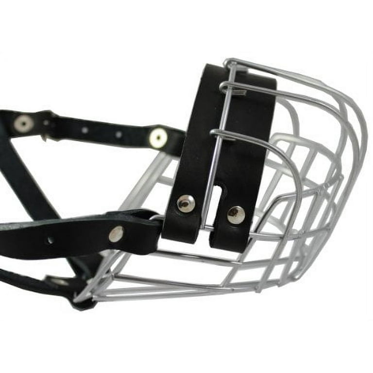 Metal Wire Basket Dog Muzzle Boxer Bulldog Male. Circumference 14 Length 3.5