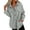 savings tops#01_Gray, variant on hxobax Women Waffle Shacket Fall Outwear Textured Collar Long Sleeve Button Down Shirts Jacket Coats