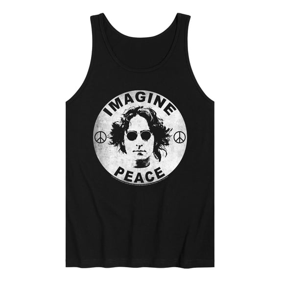John Lennon - Lennon Imagine Peace - Men's Sleeveless Graphic Tank