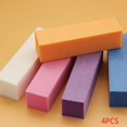 thumbnail image 2 of 4PCS Durable 4-ways Sides Buffing block; Buffing Sand Sand File Nail Art Pedicure Safe Polish Block Accessory, 2 of 2