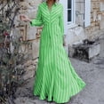 thumbnail image 5 of WJHWSX Dresses for Women,Womens Fall Dresses,Casual Dresses for Women,Long Sleeve,V Neck,Soft,Solid,M(US:6), 5 of 8
