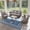 4PCS - Sofa & Chairs & Coffee Table, variant on Opohoro Patio Swivel Rocker Chairs Set of 2, All-Weather PE Wicker Outdoor Conversation Chairs with High Back, Olefin Cushions & Wide Armrests for Porch, Deck, Balcony & Garden