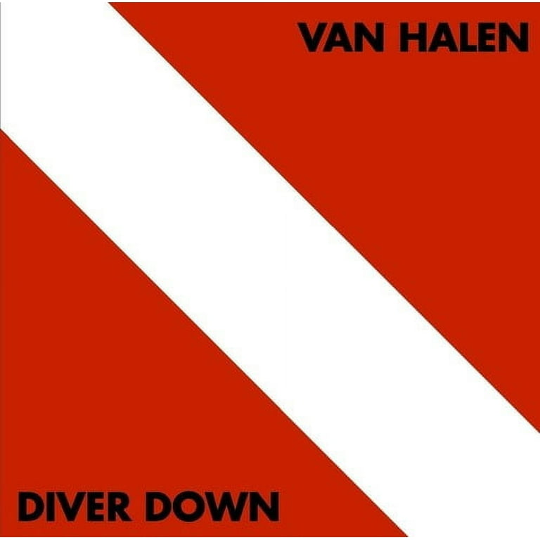 Van Halen / Diver Down【LP・USオリジナル・ステッカー