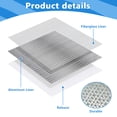 thumbnail image 3 of Kabuer Drywall Repair Kit,12-Piece Set with Aluminum Wall Patches and Self-Adhesive Mesh,3 Size, 3 of 6