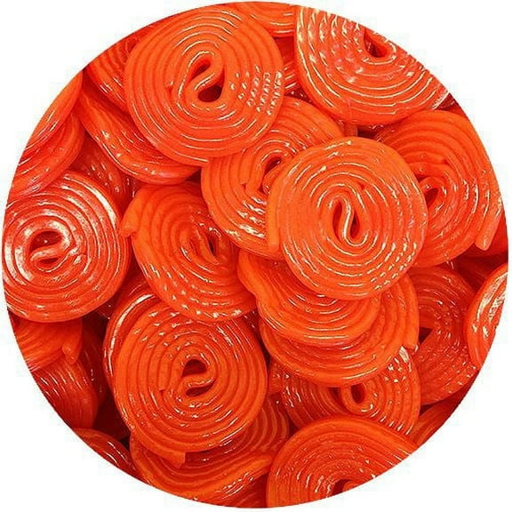 Gerrit J Verburg Strawberry Licorice Wheels 4.4 lb Bag
