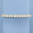 thumbnail image 3 of Ross-Simons 23.00 ct. t.w. CZ Tennis Bracelet in 18kt Gold Over Sterling, Women's, Adult, 3 of 5