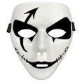 thumbnail image 1 of Máscara de Demonio FreakMasc 1 pza. 18x16x4 cm Plástico PVC Blanco y Negro Máscara Demoniaca., 1 of 2